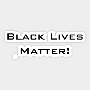 Black Lives Matter Sticker